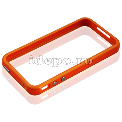 Bumper iPhone 4,4S <br>  R-Design Orange<br> Accesorii iPhone 4S