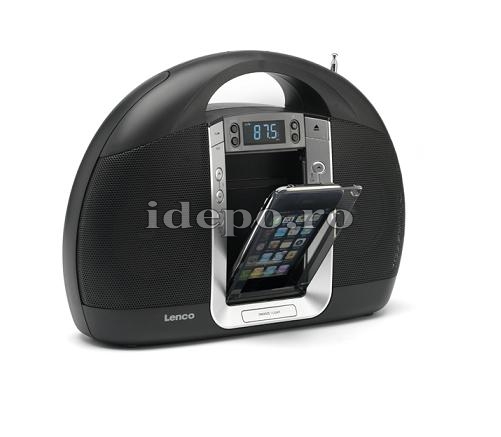 Lenco iPD-5200<br> Clock&Alarm<br> Sistem audio iPod