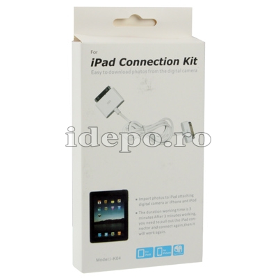 Cablu conectare iPad - iPhone/iPod<br> Accesorii iPad