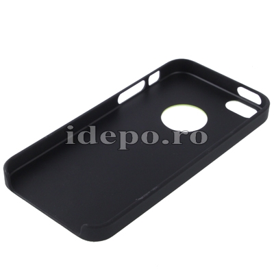Husa iPhone 5S, 5 <br> Duo Shield Black<br> Accesorii iPhone 5, 5S