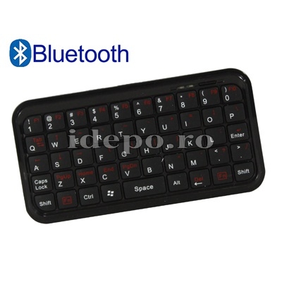 Tastaura Bluetooth iPhone, iPad, Samsung, Motorola, BlackBerry