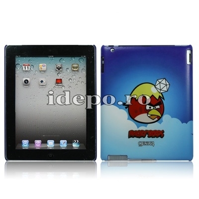 Husa iPad 9.7 INCH <br> IPAD, IPAD 2-3-4 <BR> Angry Birds - Blue