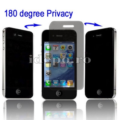 Filtru de confidentialitate iPhone 4, 4S <br>  Sun Privacy Filter 180 Anti Reflex