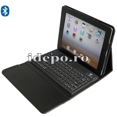 Tastaura iPad 4, iPad 3 cu Bluetooth<br> Accesorii iPad