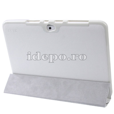 Husa Samsung Galaxy Note 2 N8000, N8010<br> Belk Smart Cover White