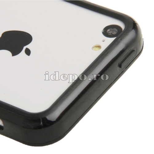 Bumper  iPhone 5C <br>  Sun Techno Black<br> Accesorii iPhone 5C