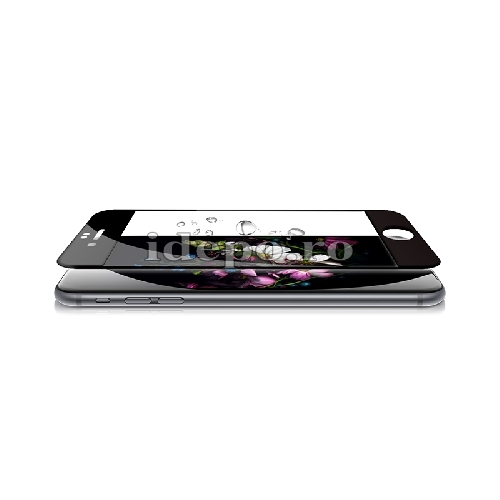Folie protectie sticla securizata <br> Tempered Glass iPhone 6 Plus, 6S PLUS - BLACK