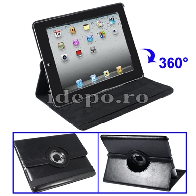 Husa iPad 2 <br> 9,7 INCH - Sun Executive Black <br> Accesorii iPad 2