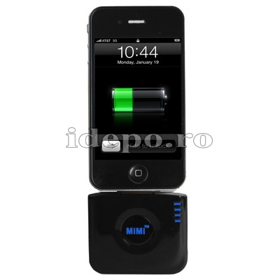 Baterie acumulator iPhone 4,4S<br> Power Stand 2000mAh 