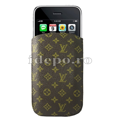 Husa iPhone 3G, GS<br> LV Style Piele<br>Accesorii iPhone