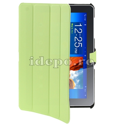 Husa Samsung Galaxy Tab 10.1 <br> TAB 2 (P5100), TAB 10 (P7510) <BR> Smart Cover - Lime